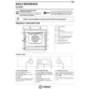 Indesit Aria KFW 3841 JH IX UK Oven manual cover