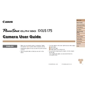 Canon IXUS 175 manual cover