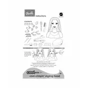 Barbie Mattel Cool Crimpin B5203 Toy manual cover