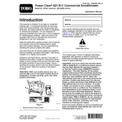 Toro Power Clear 821R-C 38755 Snow Thrower