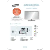 Samsung PN50B540S3F TV manual cover