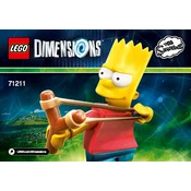 LEGO The Simpsons 71211-1 Construction Set manual cover