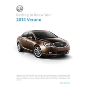 Buick Verano 2014 manual cover