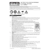 Sealey EVPC2 Charger manual cover