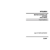 Mitsubishi A171SCPU Controller manual cover