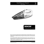 Sencor SRV 190B Vacuum Cleaner manual cover