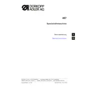 Dürkopp Adler 467 Sewing Machine