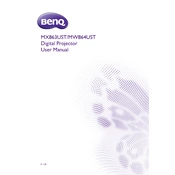 BenQ MW864UST manual cover