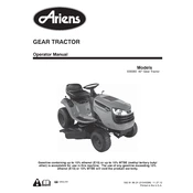 Ariens 936 Series 936080 Tractor manual cover