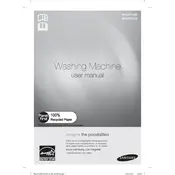 Samsung Pure Cycle WA5451ANW Washing Machine manual cover