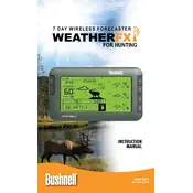 Bushnell 960072C Forecaster manual cover