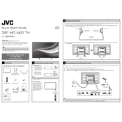 JVC LT-32K360 manual cover