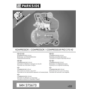 Parkside PKO 270 A2 39061189915 IAN 275673 Compressor manual cover