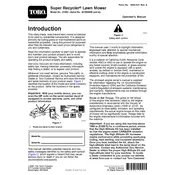Toro Super Recycler 21382 Mower
