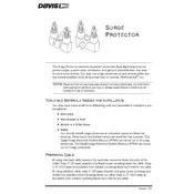 Davis 7767 Surge Protector manual cover