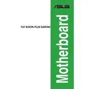 ASUS TUF B350M-PLUS GAMING Motherboard manual cover