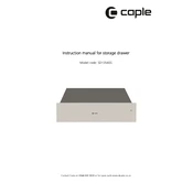 Caple SD1356SS Drawer manual cover