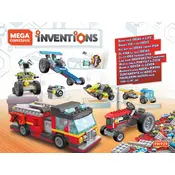 Mega Construx Mattel Inventions Wheels Pack FWP29 Construction Set manual cover