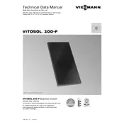 Viessmann Vitosol 200-F SH2C Solar Panel manual cover