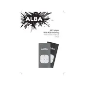 Alba CMP32B/P 929/1793 MP3 Player manual cover