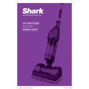 Shark VAC-THEN-STEAM MV2010 Vacuum manual cover