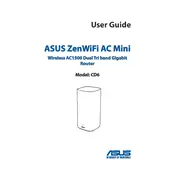 ASUS ZenWiFi AC Mini(CD6) Router manual cover