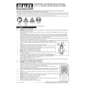 Sealey DEH2001 Heater manual cover