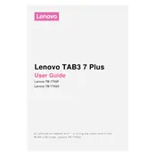 Lenovo TAB3 7 Plus TB-7703F Tablet manual cover