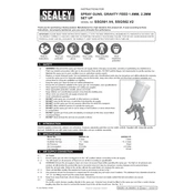 Sealey SSG501.V4 Spray Gun manual cover