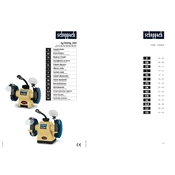 Scheppach BG 150 88001927 Angle Grinder manual cover