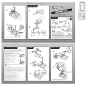 Hot Wheels Mattel Lightbrush Lab W3855 Toy manual cover