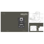 Krups XP320850 Coffee Machine manual cover