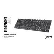 ADX Firefight A04 ADXA0419 Keyboard manual cover