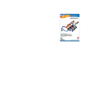 Hot Wheels Mattel Corkscrew Crash FTB65 Toy manual cover