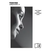 Toshiba 32ML933 TV manual cover