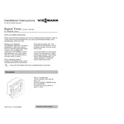 Viessmann Trimatik-MC Digital Timer Accessory manual cover