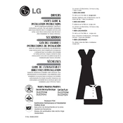 LG DLG2702V DLG2702V.ASSEEUS Dryer manual cover