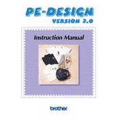 Brother PE-DESIGN Ver.3.0 manual cover