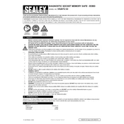 Sealey VS2072.V2 Memory Safe manual cover