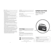 Currys Essentials CRAD10 manual cover