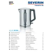 Severin WK 3416 Kettle manual cover