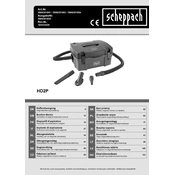 Scheppach HD2P 5906301901 Dust Collector manual cover