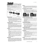 Bushnell Banner Scope manual cover