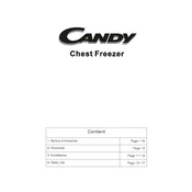 Candy CCHM 145 N manual cover