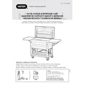 Keter Patio Cooler and Beverage Cart Furniture manual cover