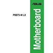 ASUS P8B75-M LX Motherboard manual cover