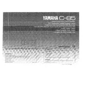 Yamaha C-85 Amplifier manual cover