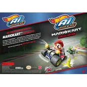 Hot Wheels Mattel Ai Starter Set Mario Kart FFY80 Toy manual cover