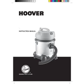 Hoover TWDH1400 001 manual cover