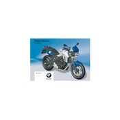 BMW F 800 R 2012 Motorcycle manual cover